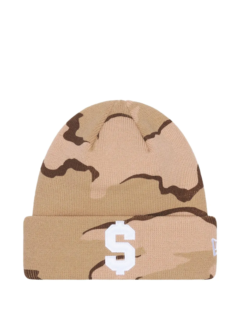 Supreme X New Era $ Beanie Hat In Brown