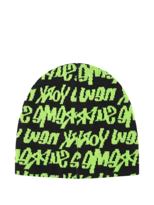 Supreme intarsia-logo Beanie Hat | Black | FARFETCH