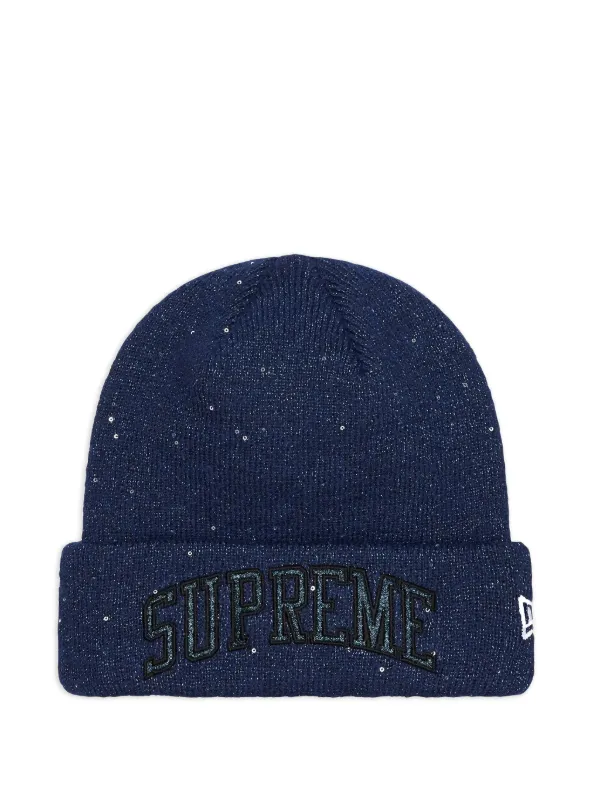 Supreme New Era Arc Logo Beanie 黒 国内正規品