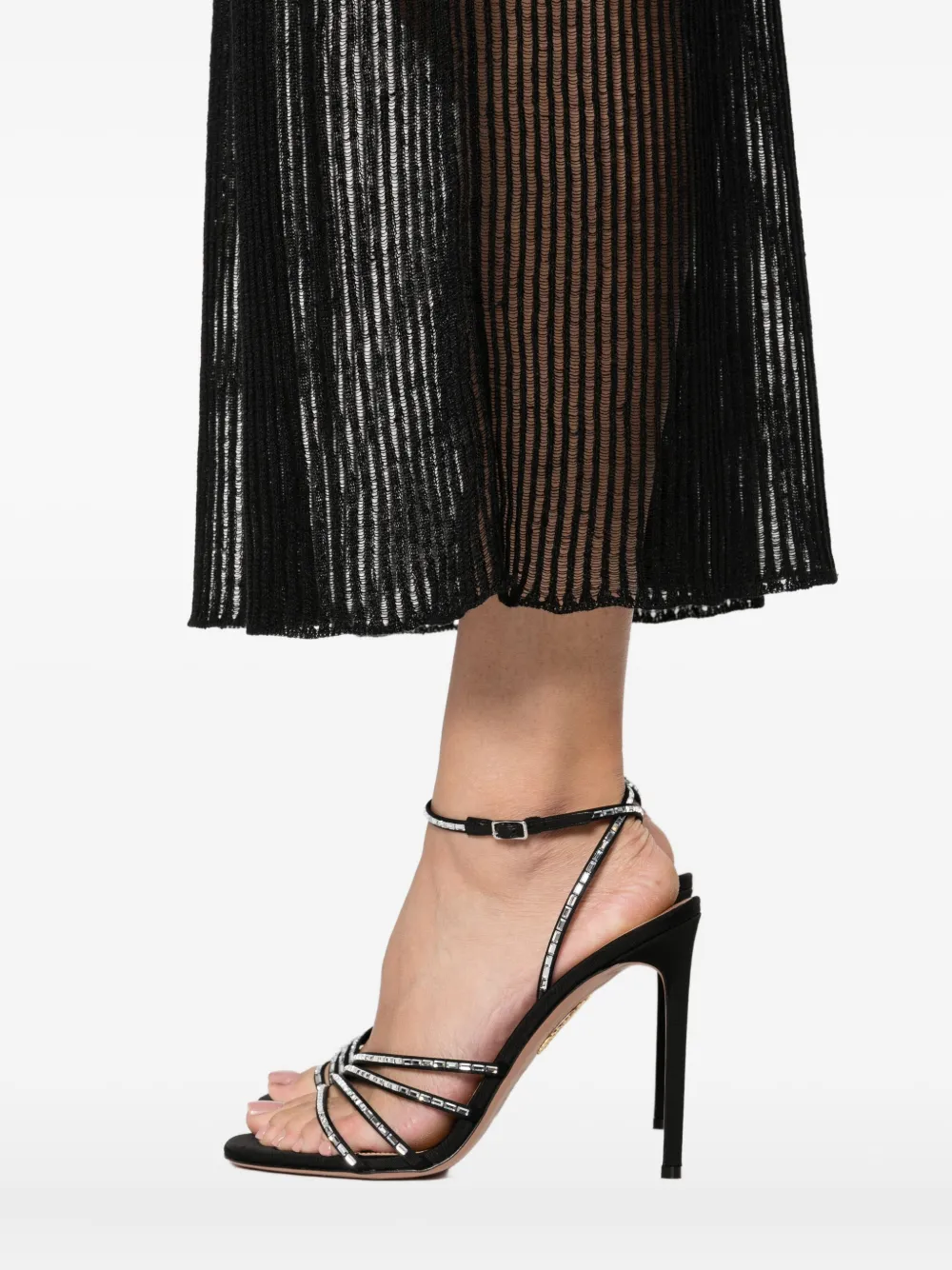 The Frankie Shop Sienna maxi-jurk Zwart