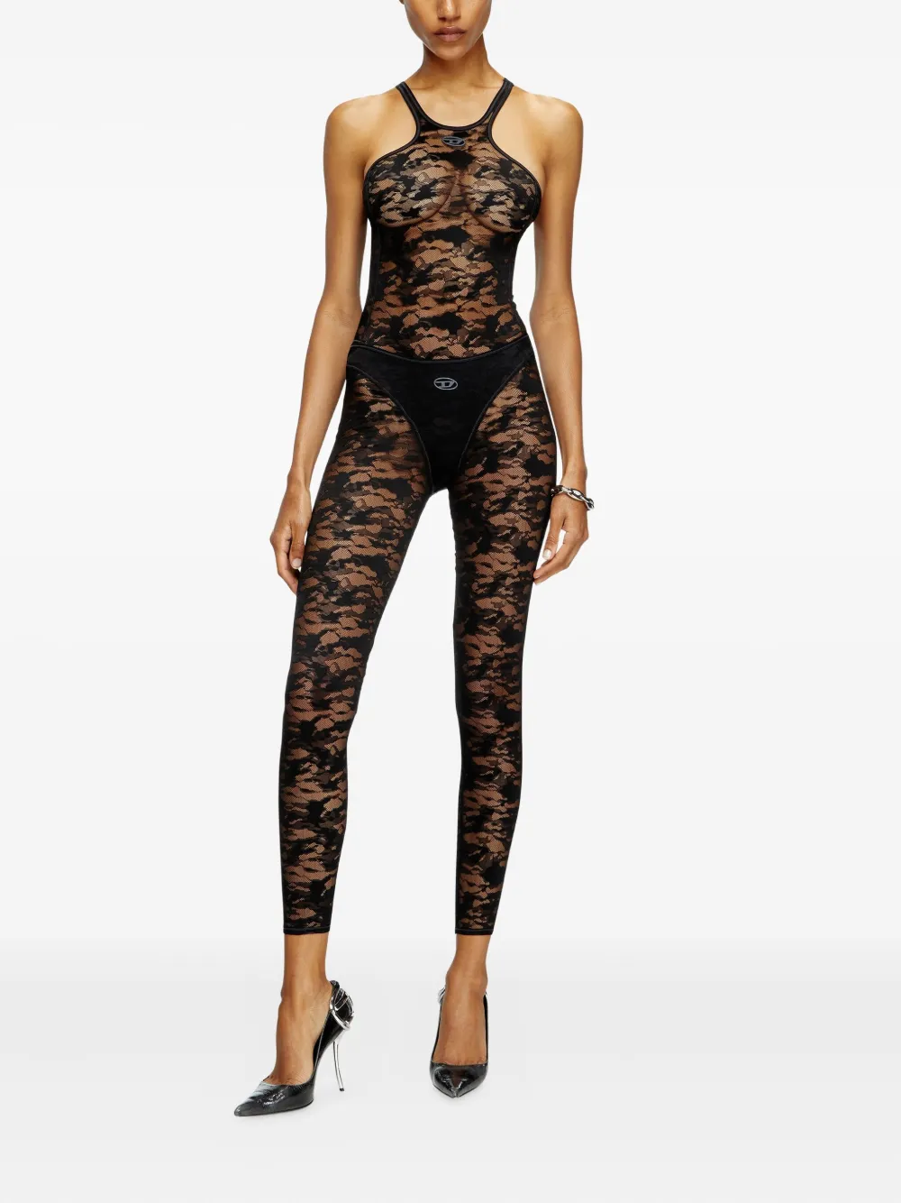 Diesel Claire leggings - Zwart