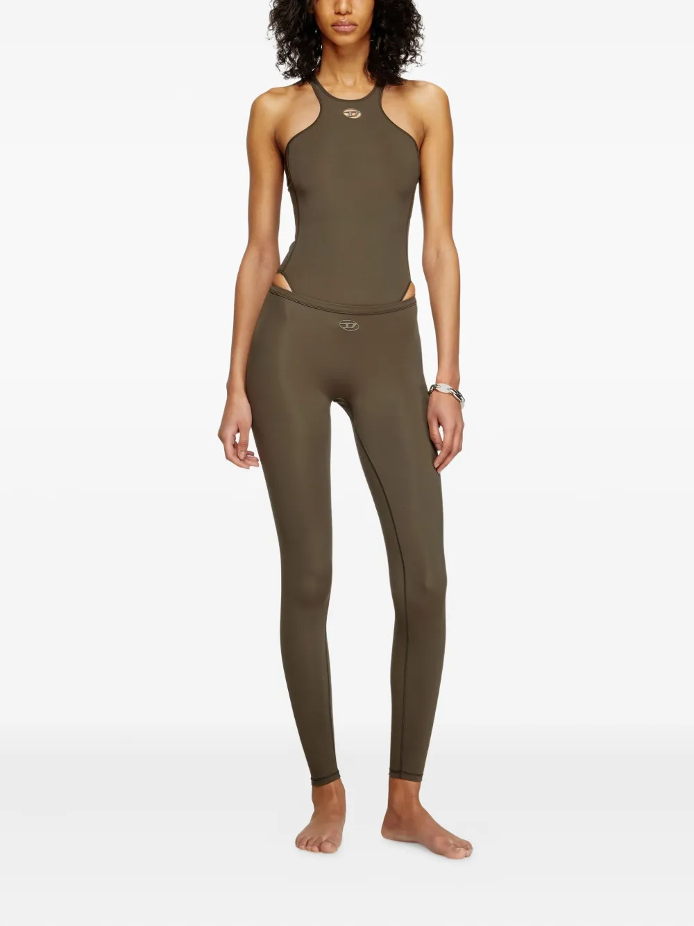 Diesel Mina-Utlt legging - Groen