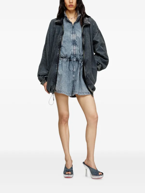 国内直営【DIESEL】J-ANNET ジャンプスーツ 送料込 Diesel J-Annet デニム ジャンプスーツ | ブルー | FARFETCH JP