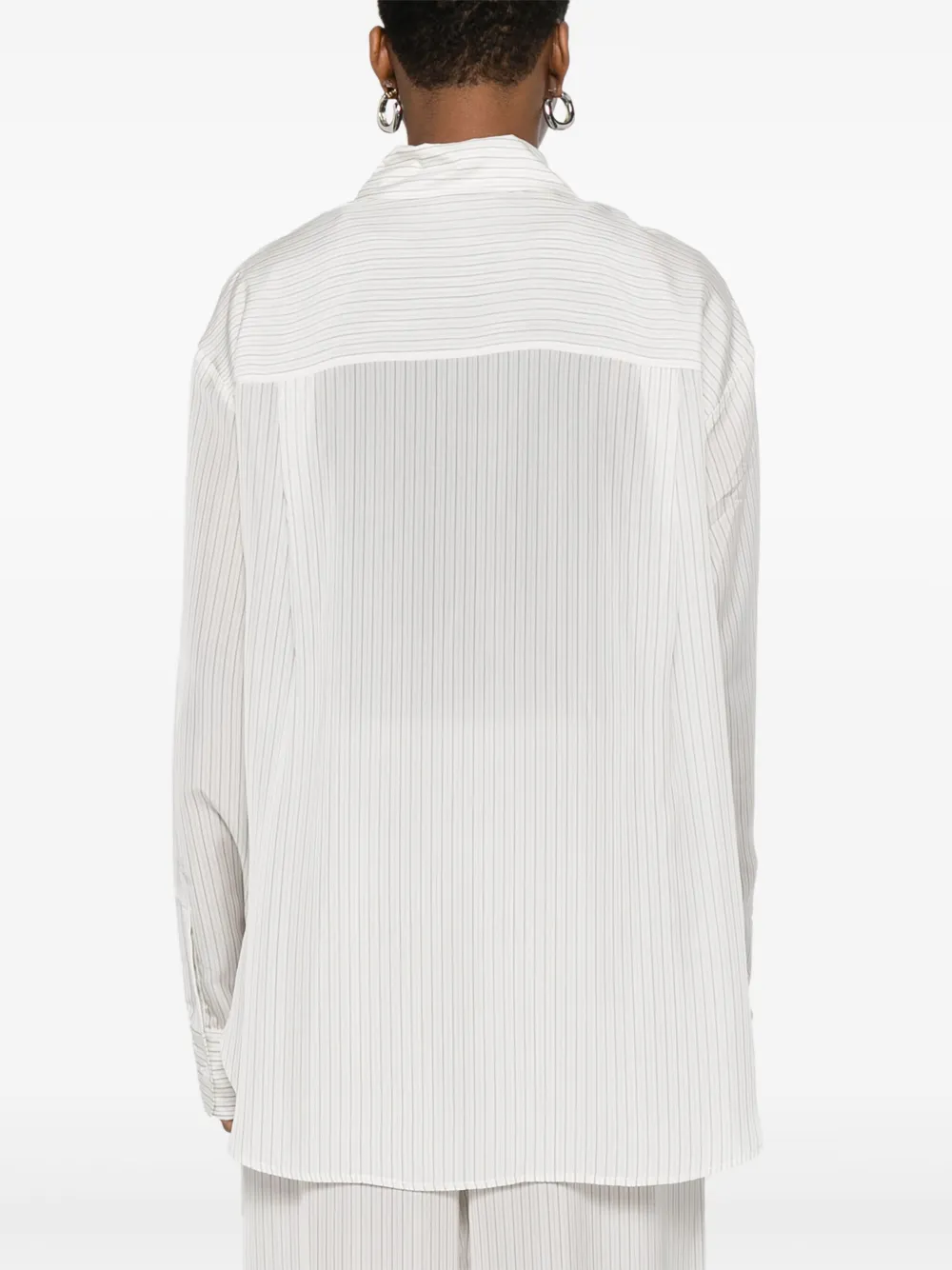 THE FRANKIE SHOP PERI STRIPED SHIRT