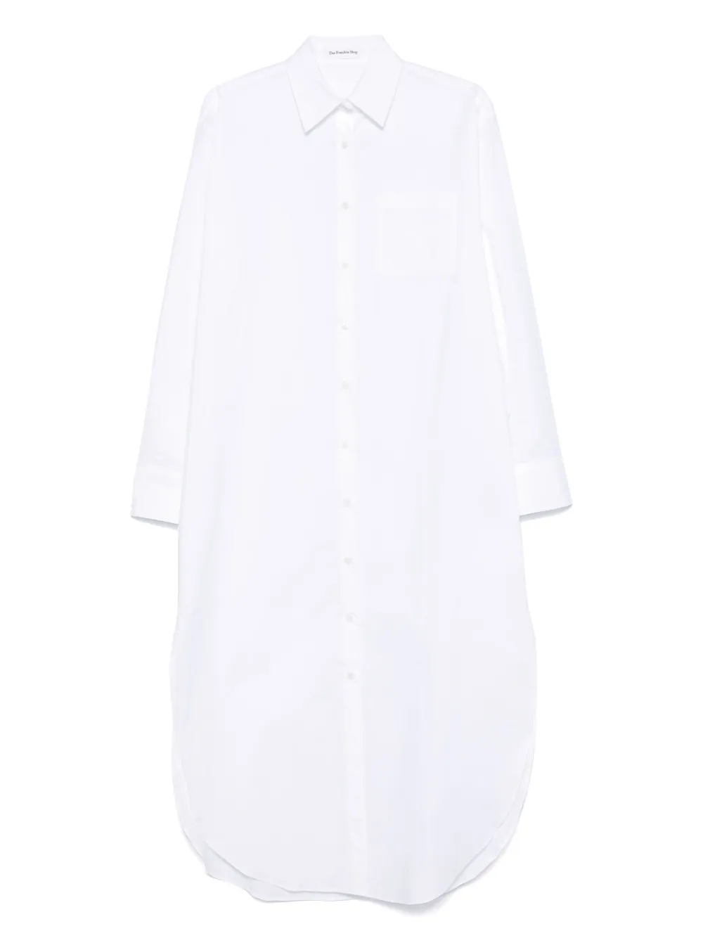 The Frankie Shop vestido camisero midi Helena | blanco | Image 1