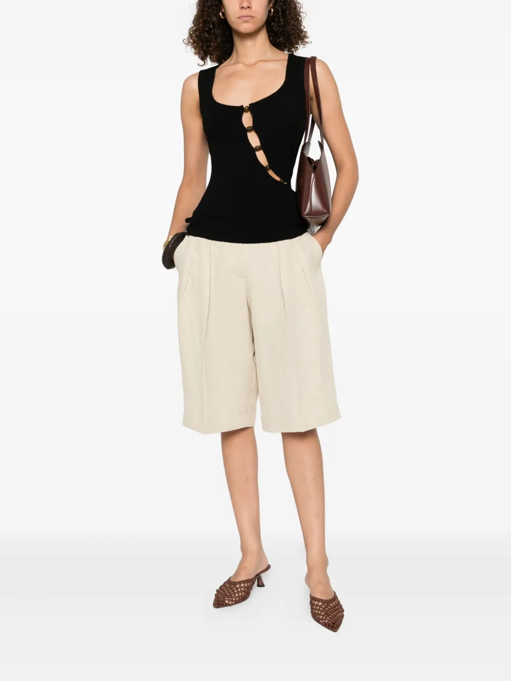 The Frankie Shop Bilbao shorts | Knee-Length Shorts | Image 2