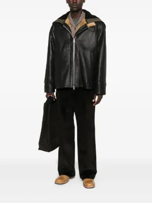 OUR LEGACY archive スエードレザージャケット 50 アーカイブ OUR LEGACY Alley ジャケット | ブラック | FARFETCH JP
