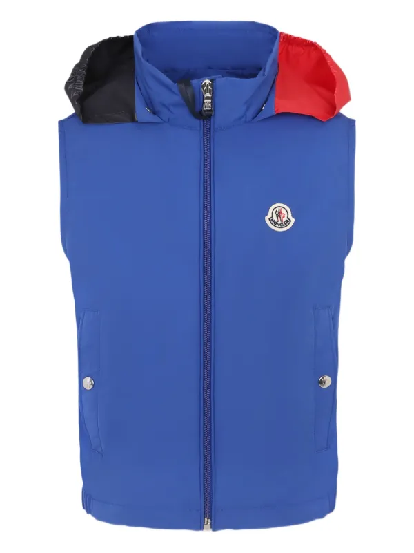 Moncler Enfant Zene Gilet | Blue | FARFETCH RO