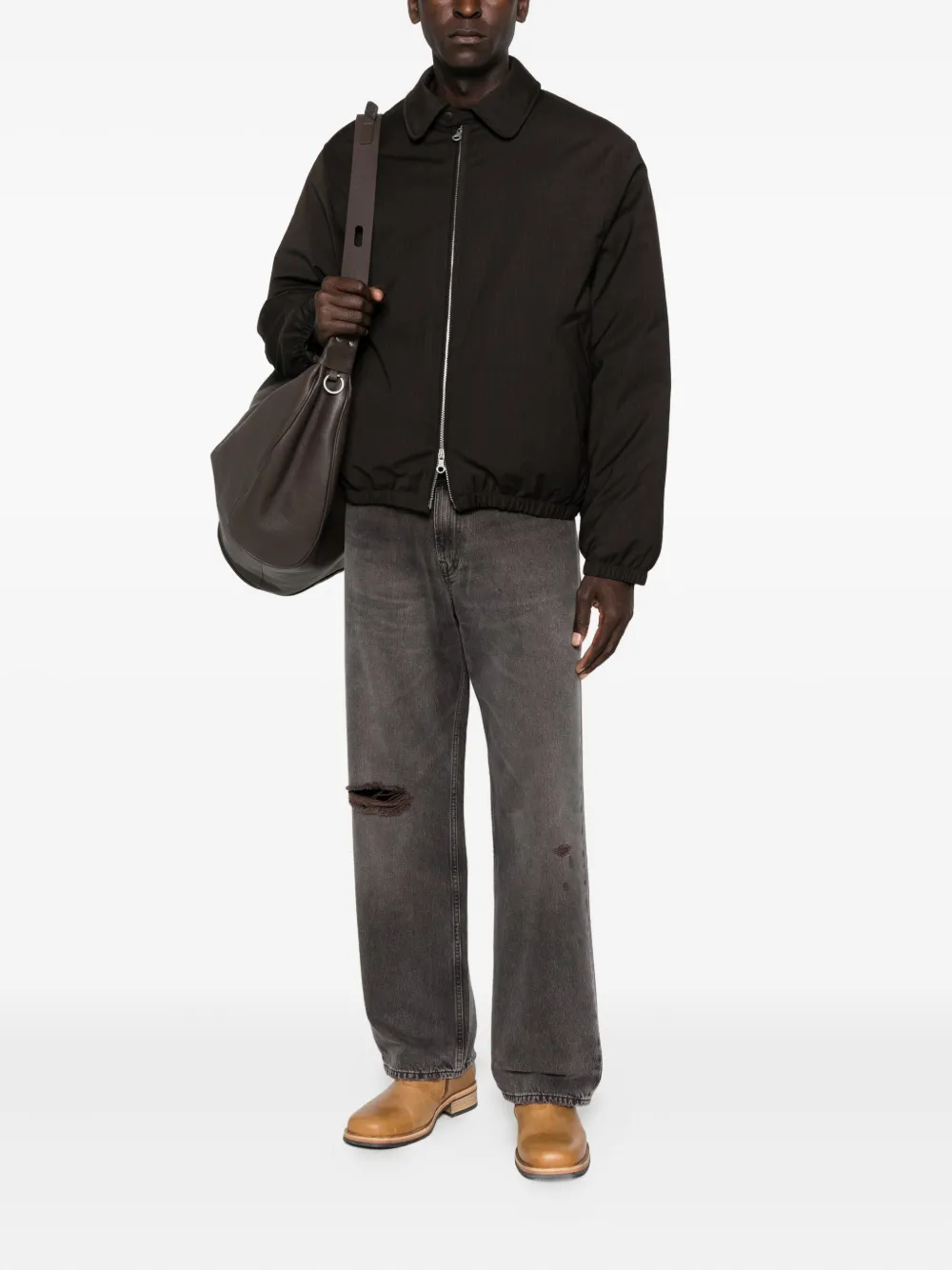 OUR LEGACY Churchill pinstriped puffer jacket | Down Jackets | Image 2