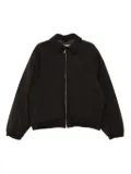 OUR LEGACY Churchill pinstriped puffer jacket - Brown