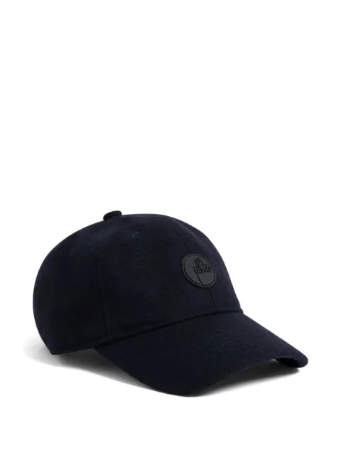 Fusalp logo-patch wool cap