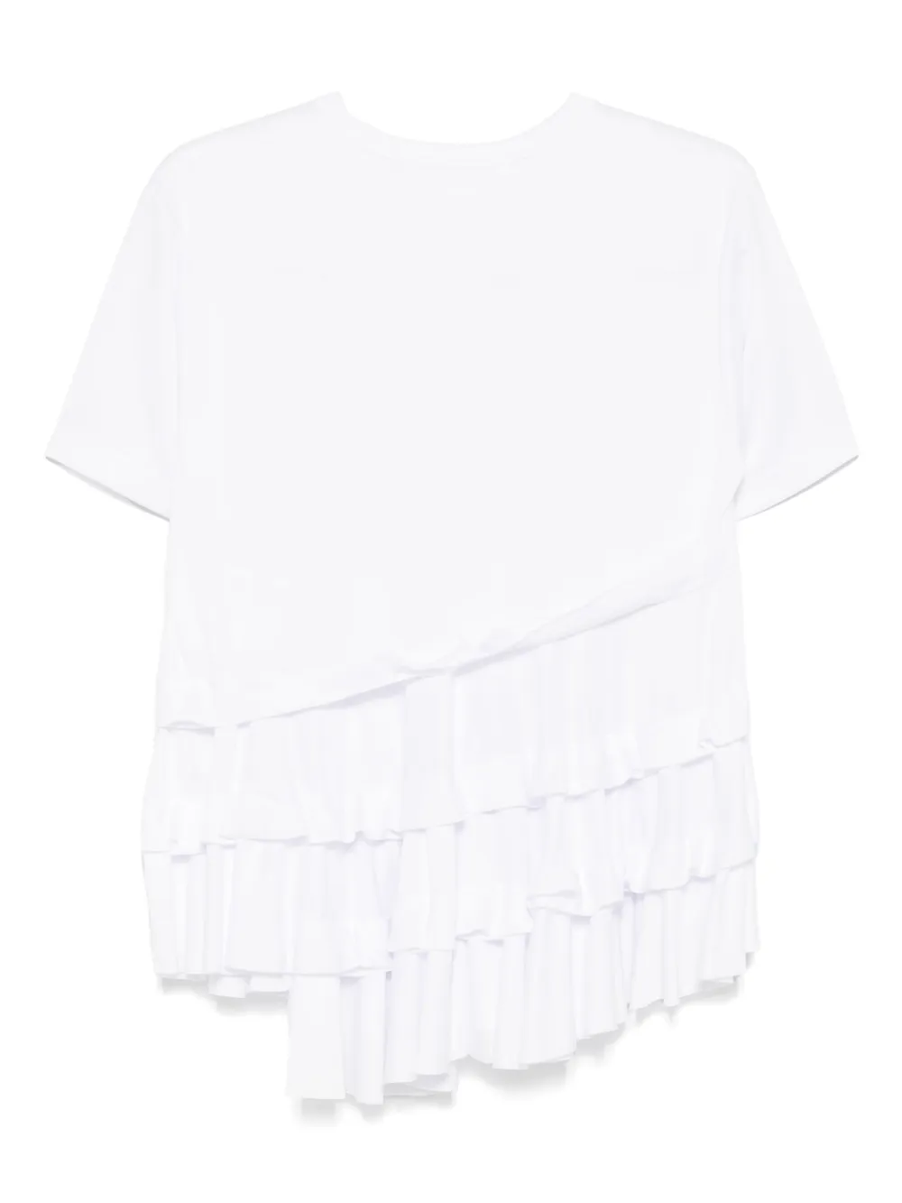Comme Des Garçons Comme Des Garçons تيشيرت مكشكش غير متساوية الطول | تيشيرتات وجيرسي | Image 2