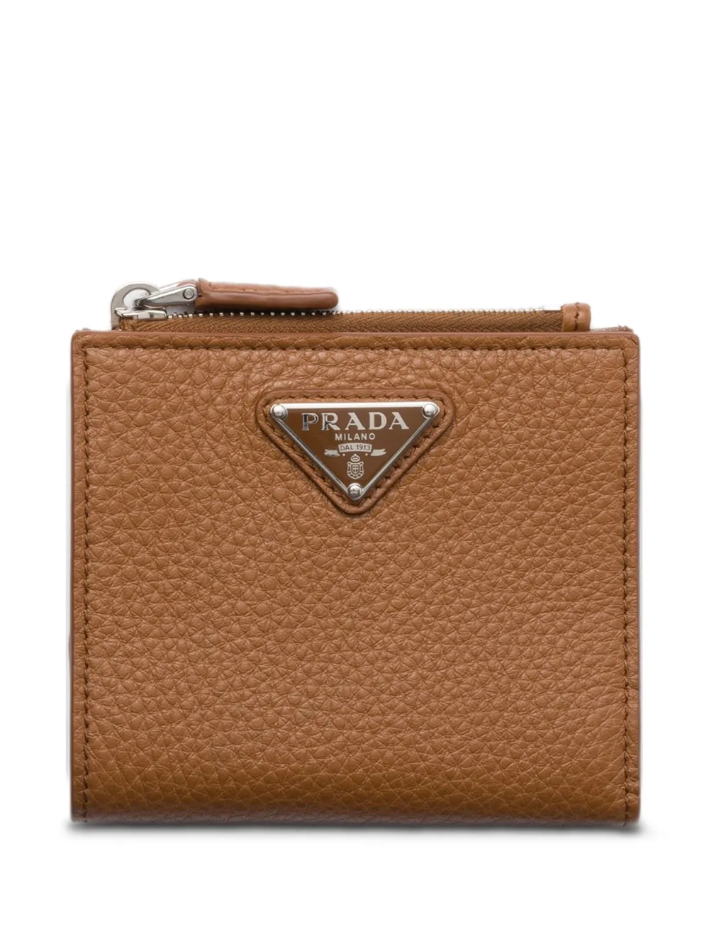 Prada textured leather wallet | Brown | Image 1