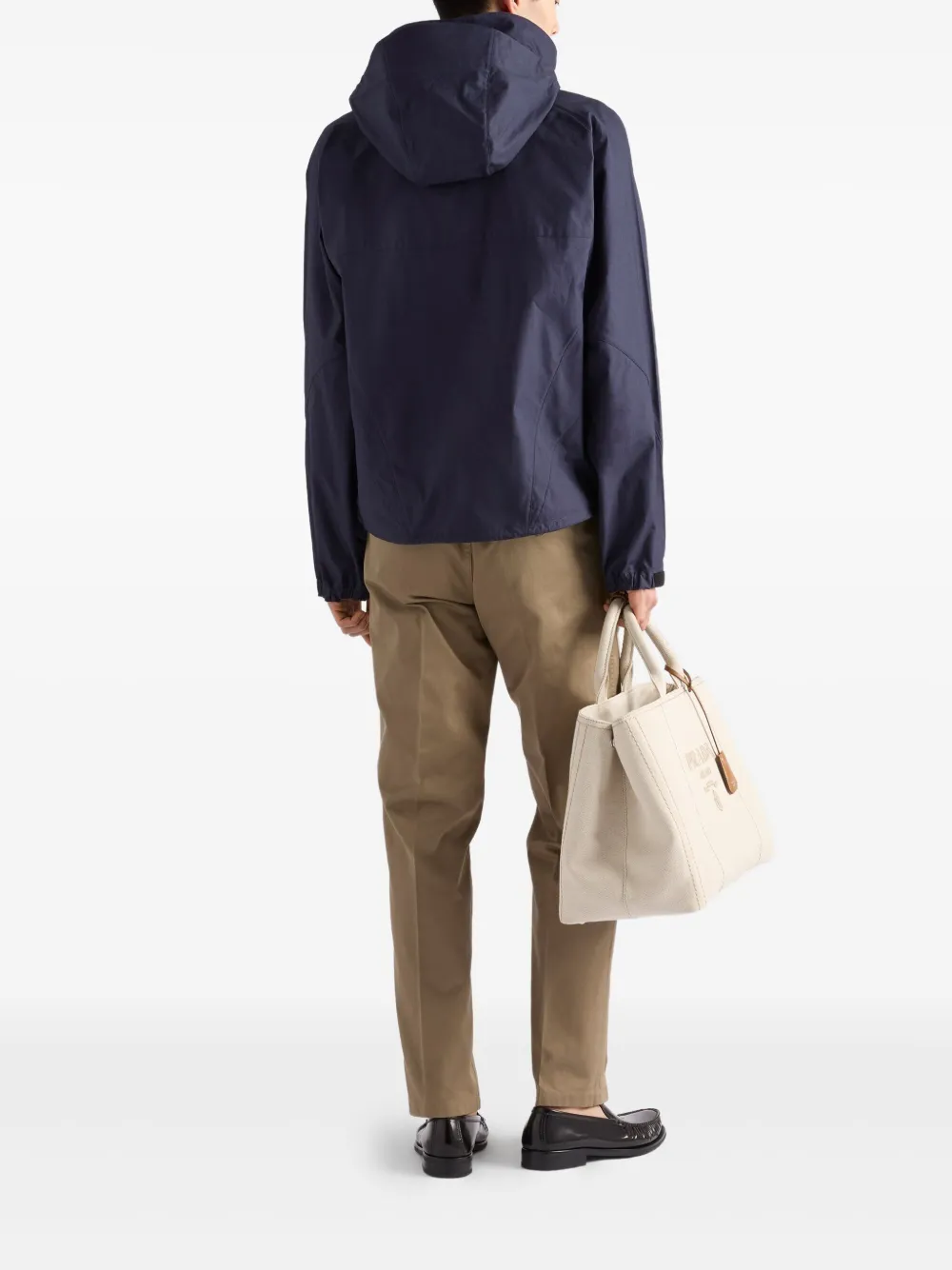 Prada Katoenen jack Blauw