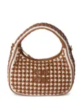 Miu Miu Wander woven shoulder bag - Brown