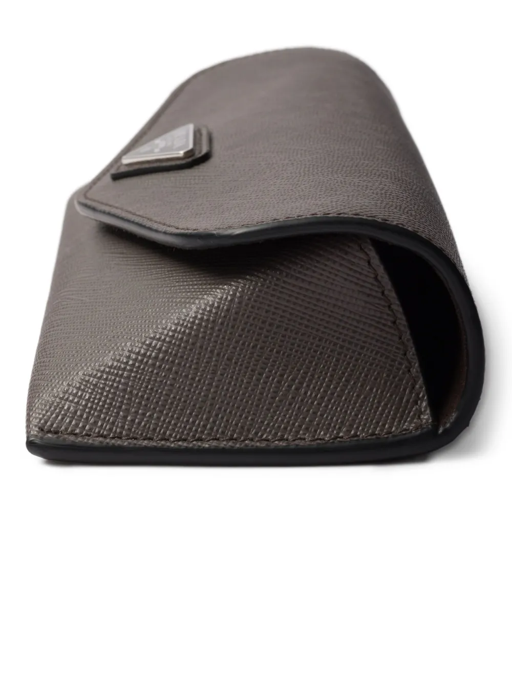 Prada Saffiano leren brillenhoes Grijs