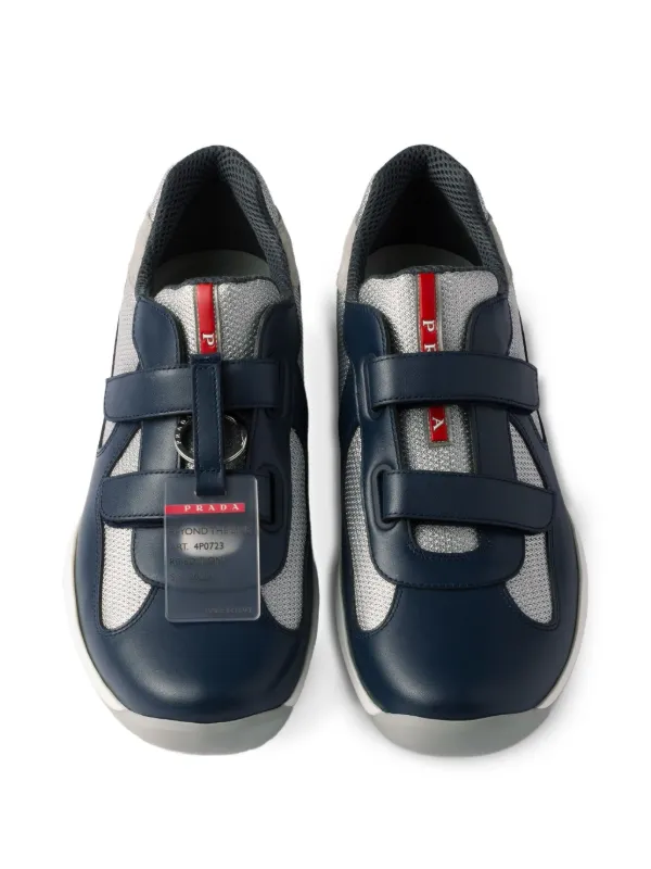 Prada America's Cup Sneakers | Blue | FARFETCH