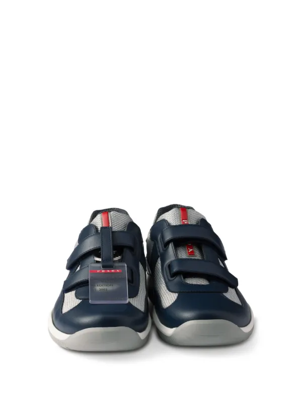 Prada America's Cup Sneakers | Blue | FARFETCH