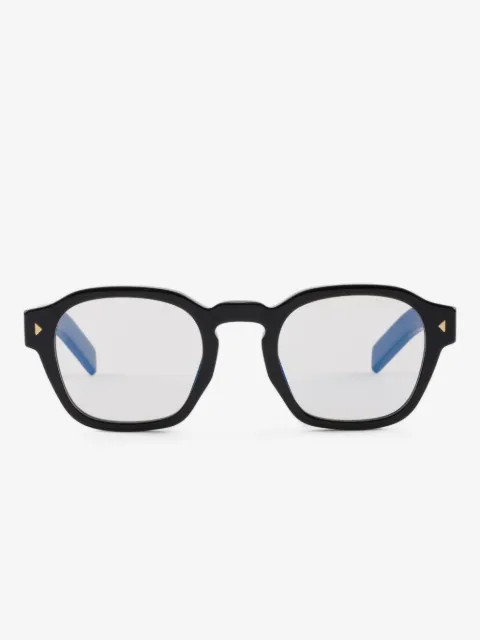Prada Eyewear stripe-detailing glasses 