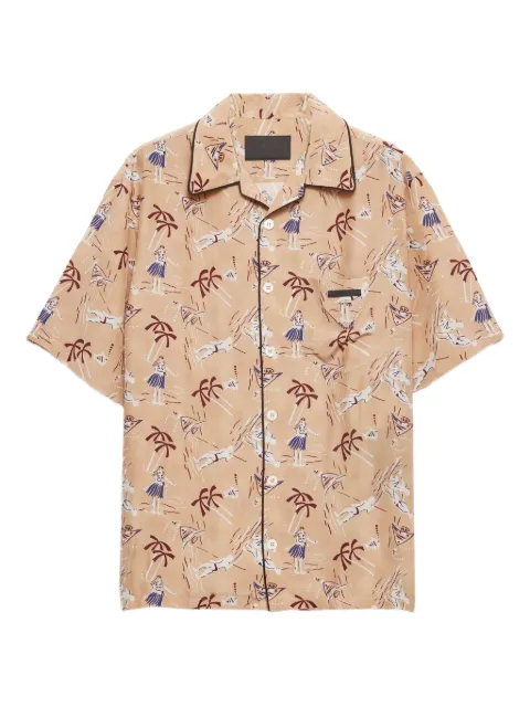 Prada printed shirt