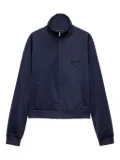 Prada zip-up sweatshirt - Blue