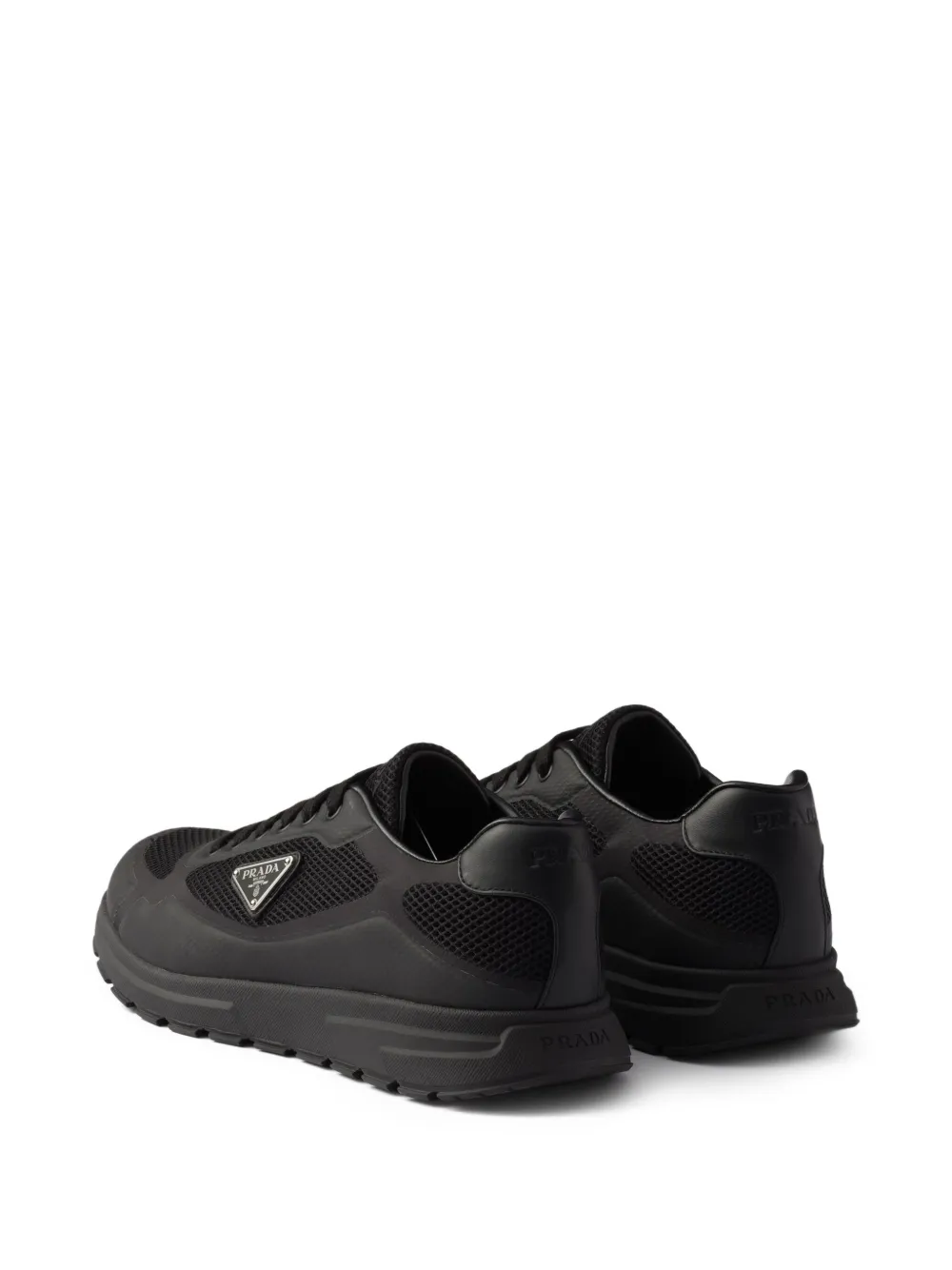 Prada Prax 2.0 mesh-panel sneakers Black