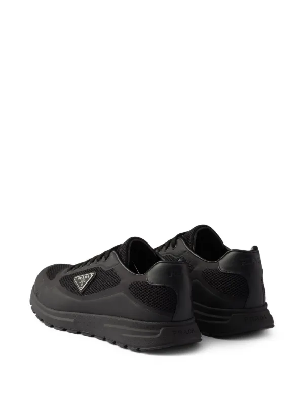 Prada Prax 2.0 mesh-panel Sneakers | Black | FARFETCH