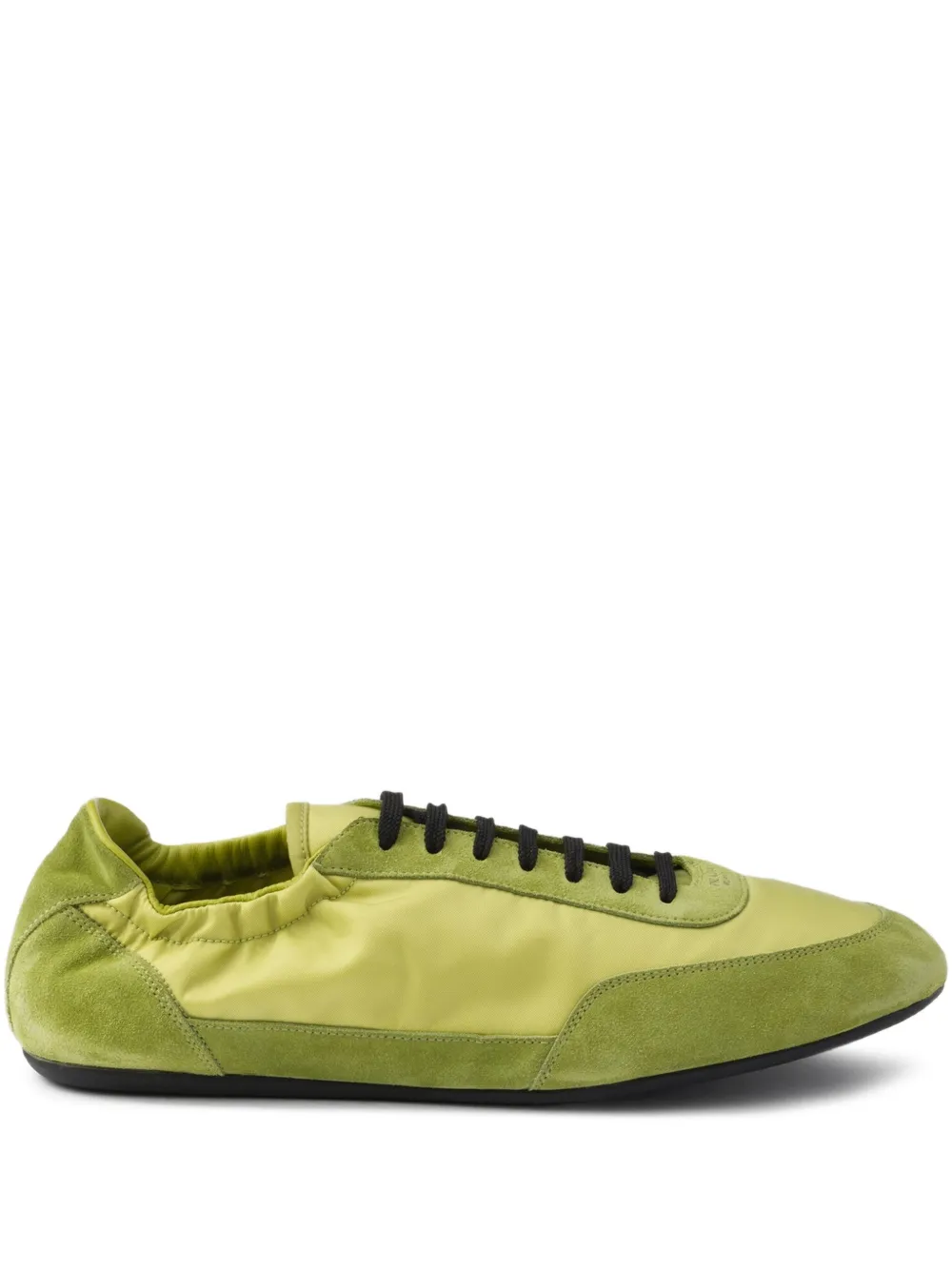 Prada Collapse suede trainers | Yellow | Image 1