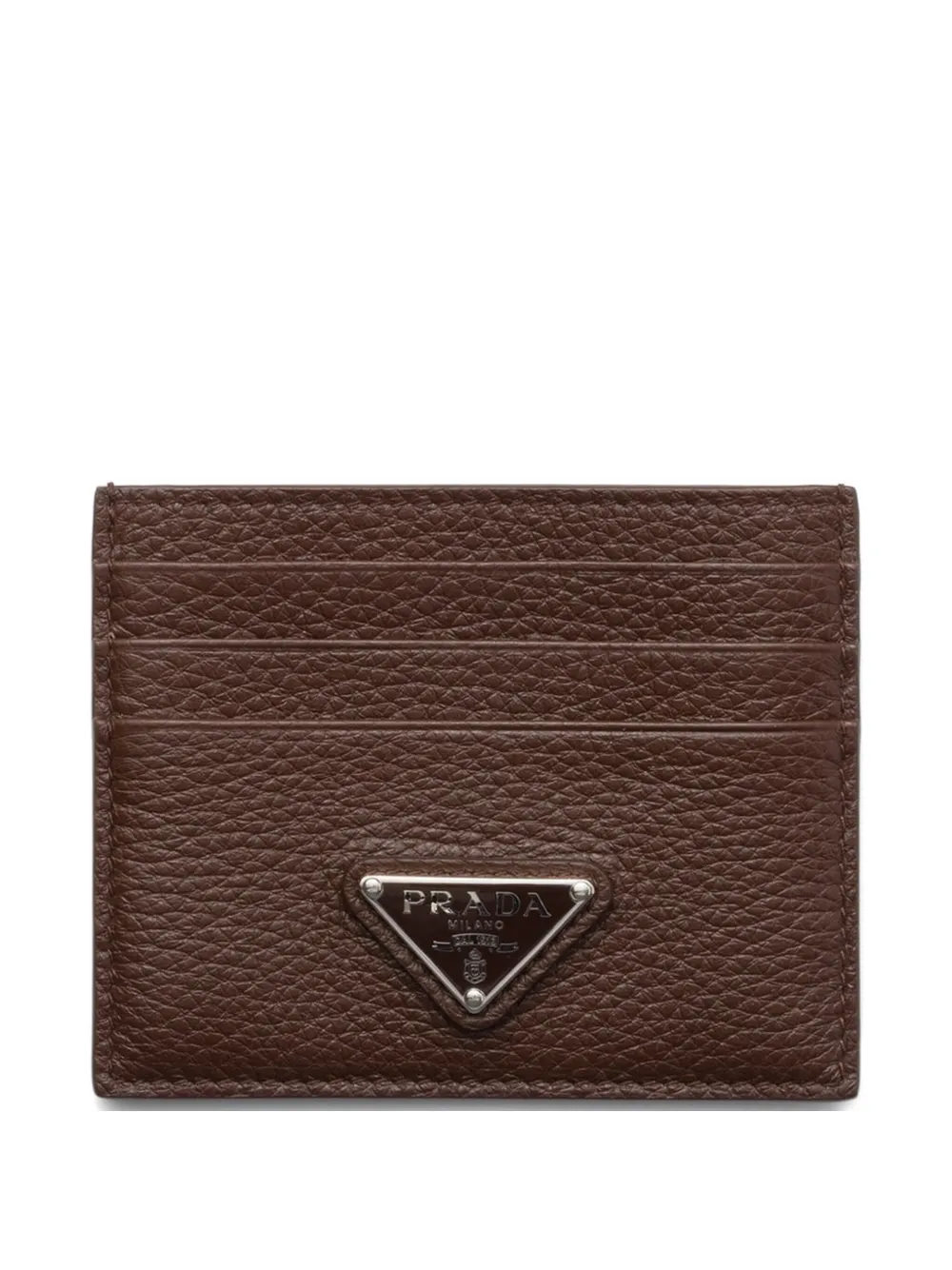 Prada korthållare i läder | brun | Image 1