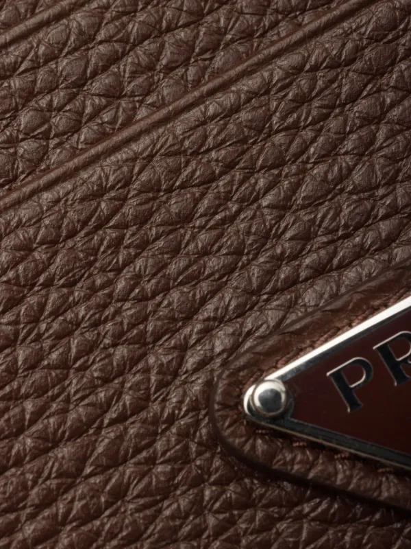 PRADA ブラウン カードケース Prada カードケース | ブラウン | FARFETCH JP