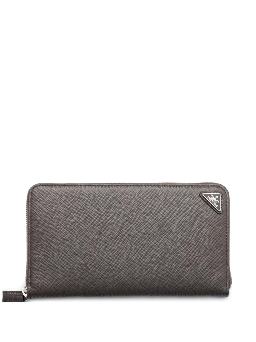 Prada Portemonnee van saffiano leer Grijs