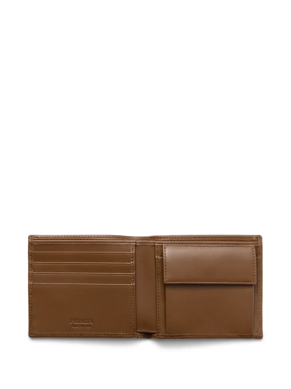 Prada Re-nylon Wallet In Green