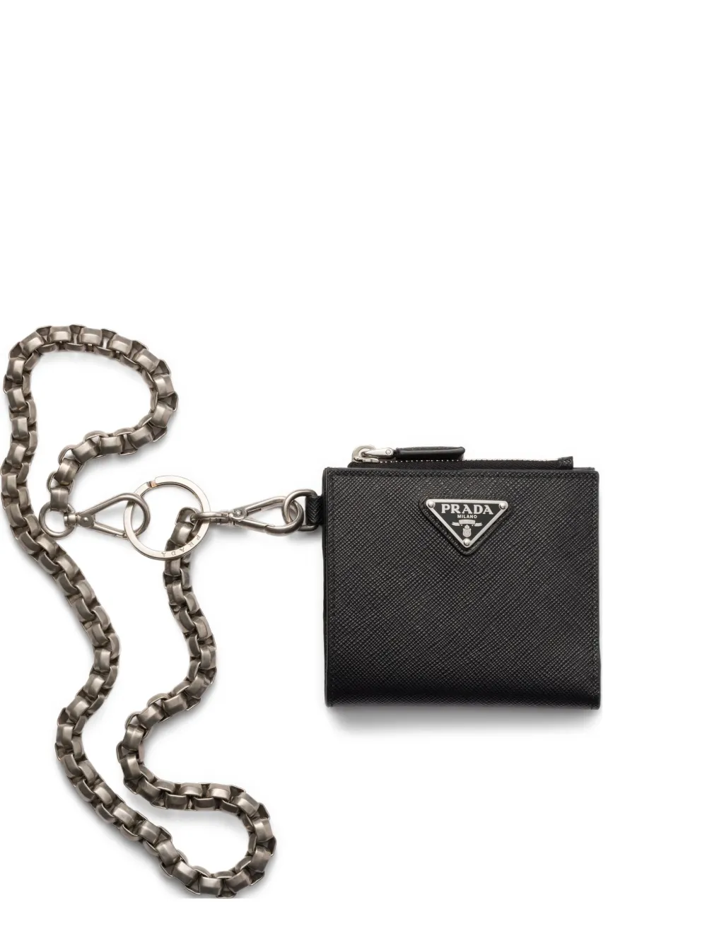 Prada chain wallet | Black | Image 1