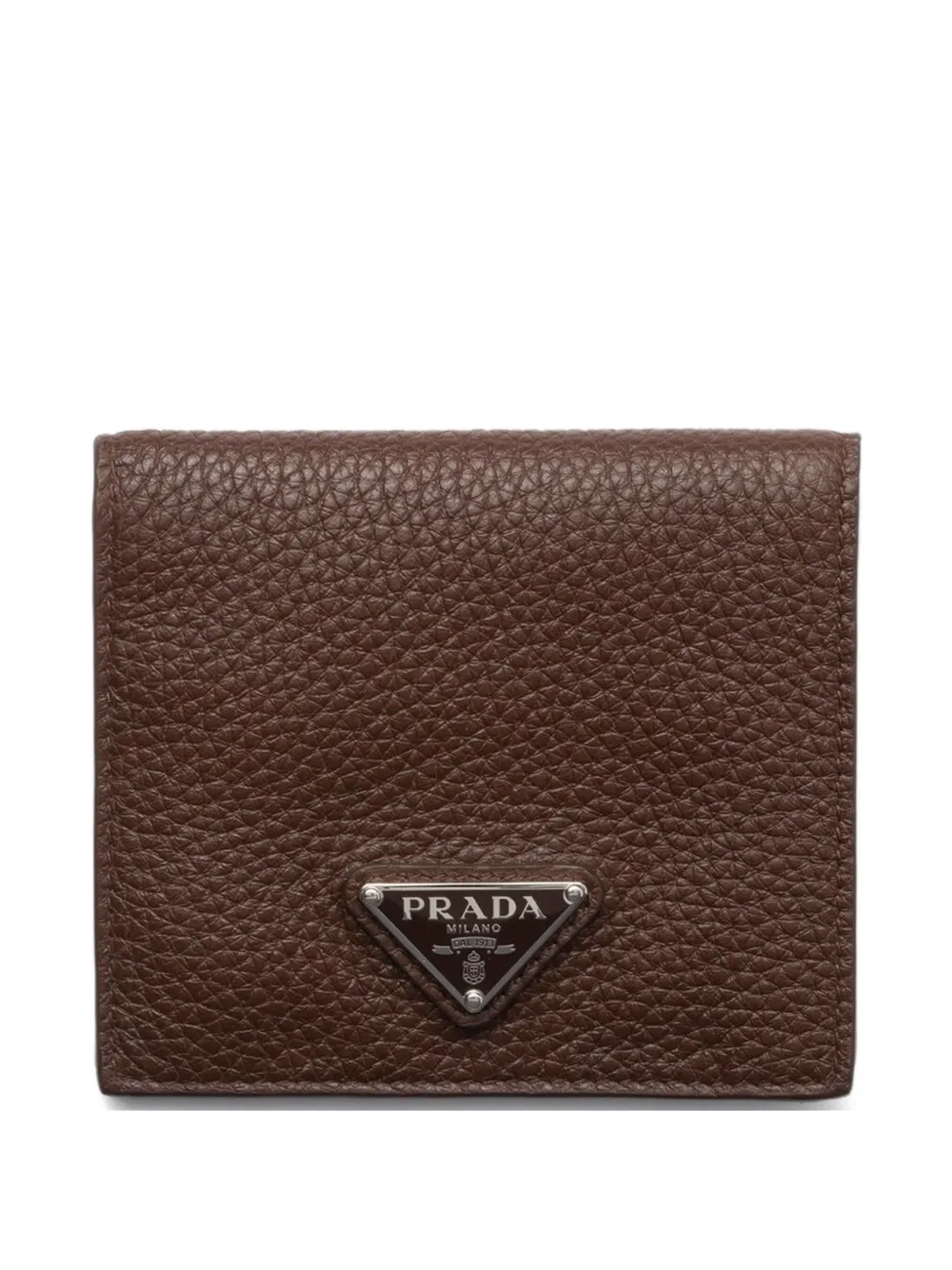 Prada Logo-plaque Leather Cardholder