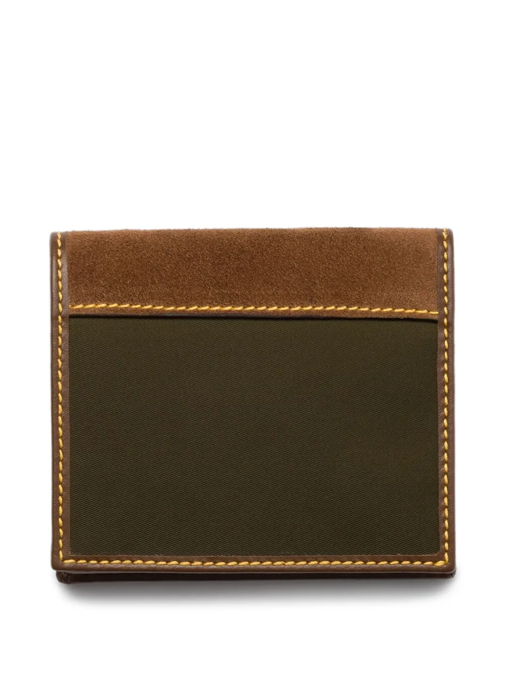 Prada porte-cartes à détail en daim | Image 2