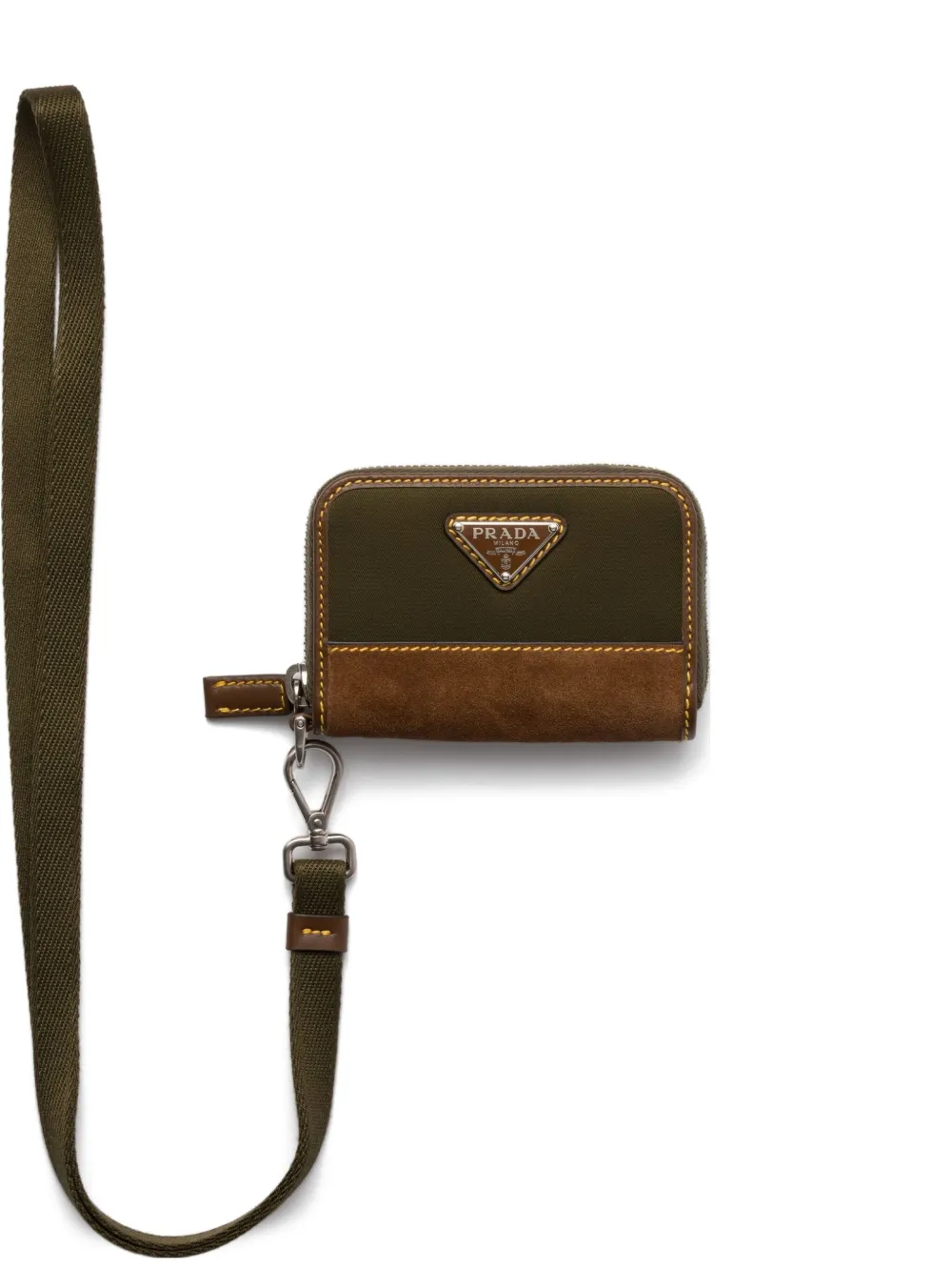 Prada zip-around cardholder | Green | Image 1