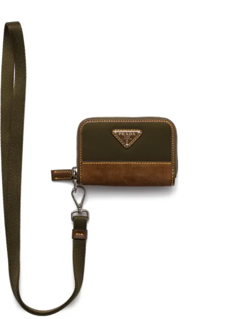 Prada zip-around cardholder