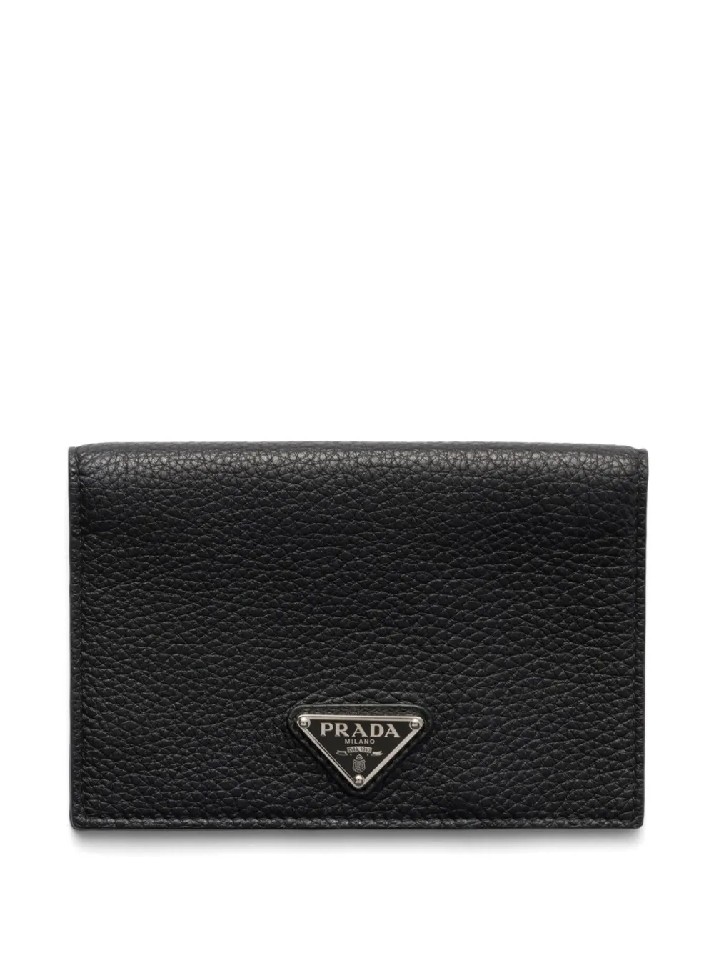 Prada textured card holder | Black | Image 1