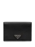 Prada textured card holder - Black