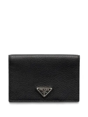 Prada プラダ カードケース | ブラック | FARFETCH JP