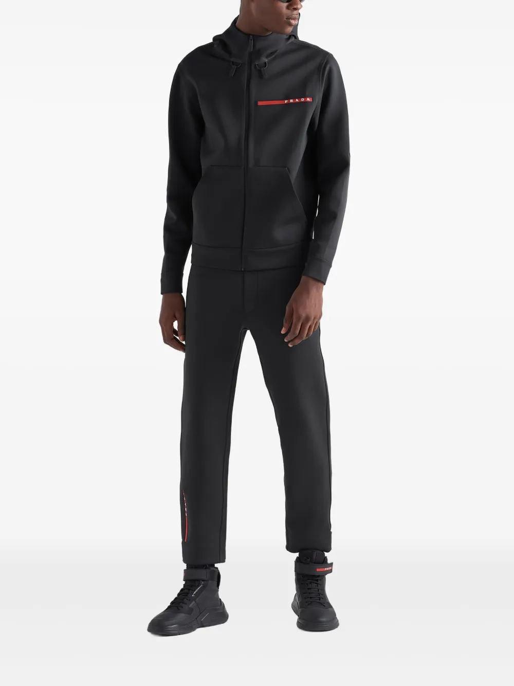 Prada Moletom de capuz com logo | Moletom | Image 2