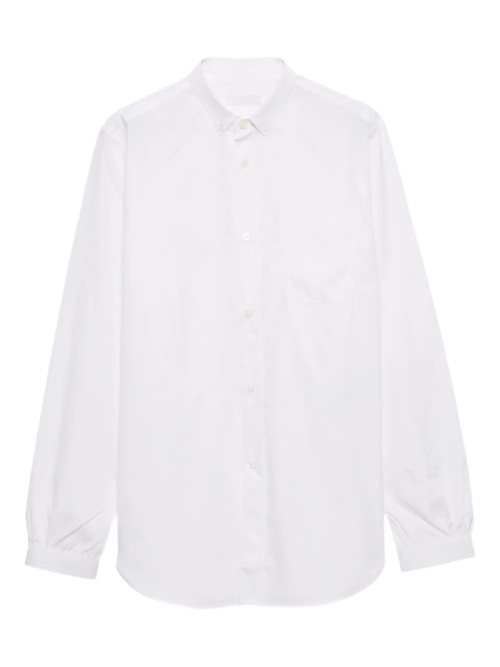 Prada Popeline overhemd Wit
