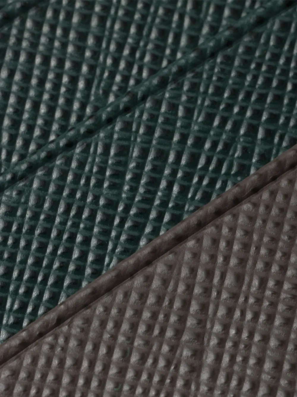 Prada Tweekleurige pasjeshouder Grijs