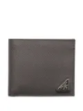 Prada textured bifold wallet - Grey