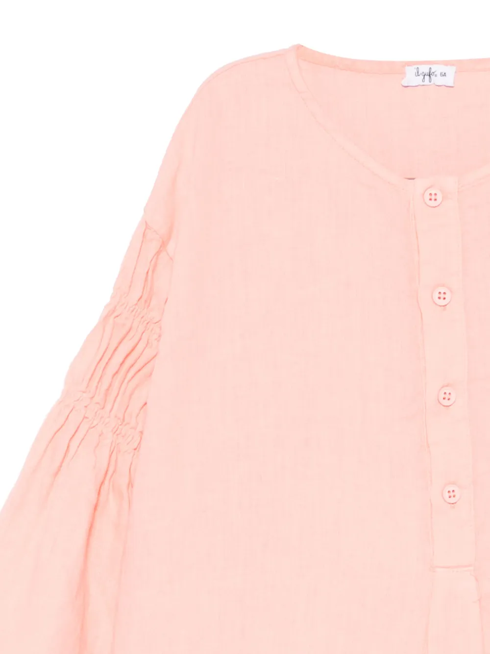 Il Gufo Linnen shirt Roze