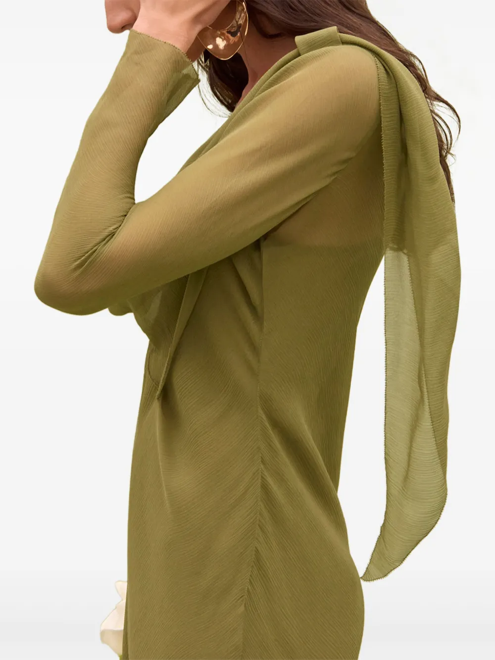 Cult Gaia Eline jurk Groen