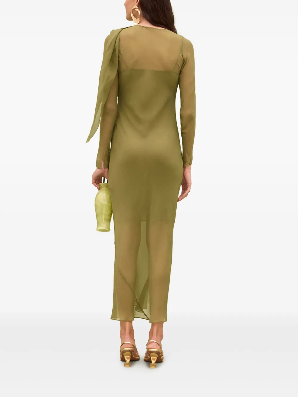Cult Gaia Eline jurk Groen