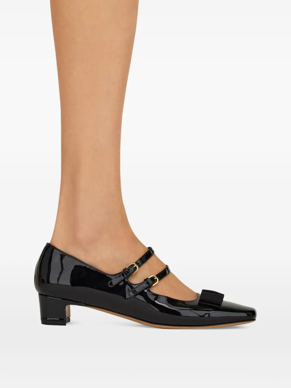 Ferragamo Vara Mary Jane pumps Black