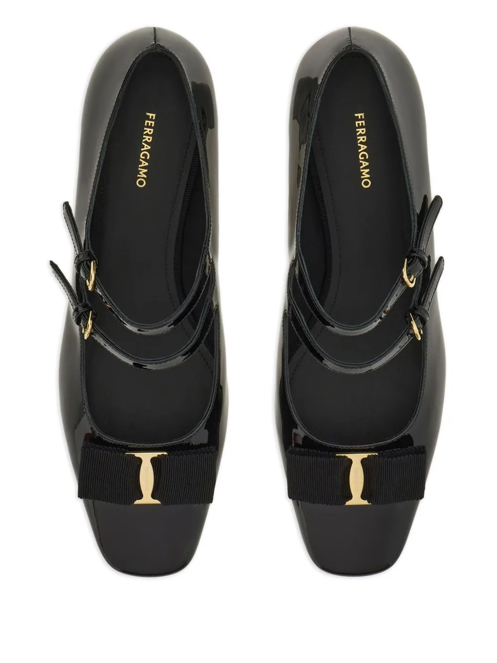 Ferragamo Vara Mary Jane pumps Black