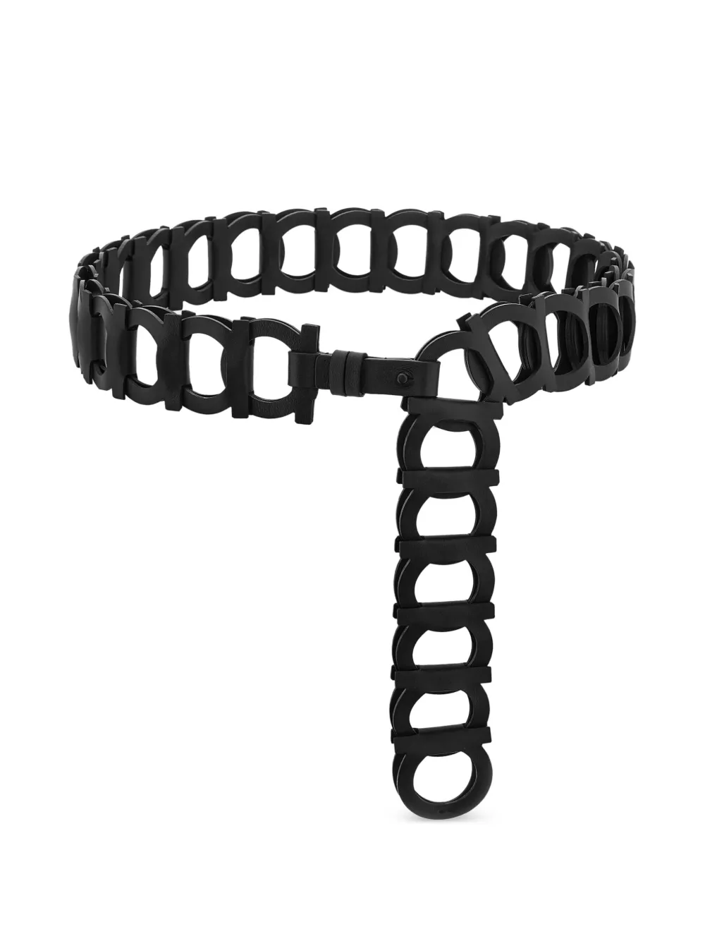 Ferragamo link-detail belt | Black | Image 1